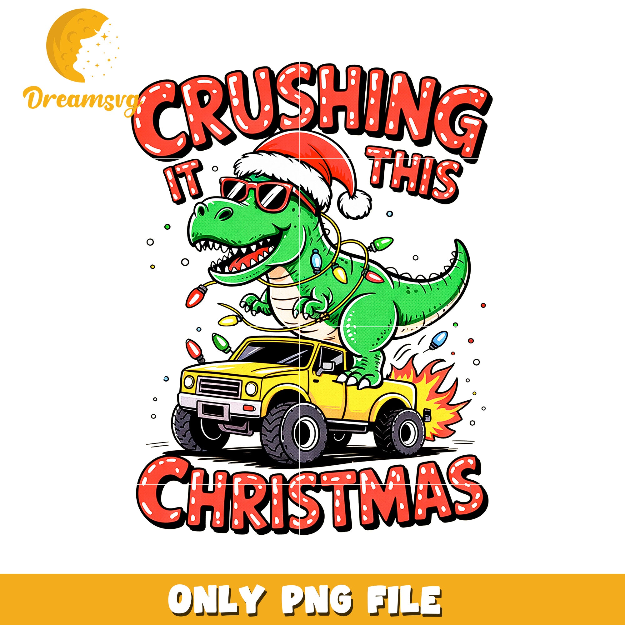 Crushing it this png, christmas pajamas​ png, winter png