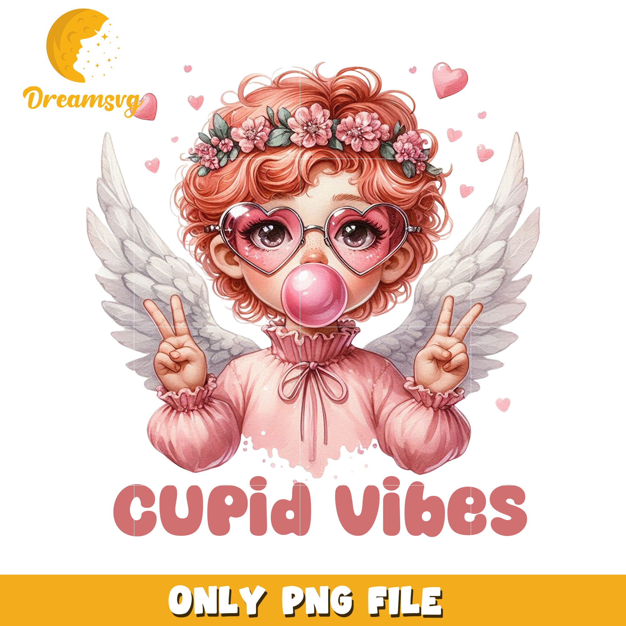 Cupid Vibes PNG Clipart