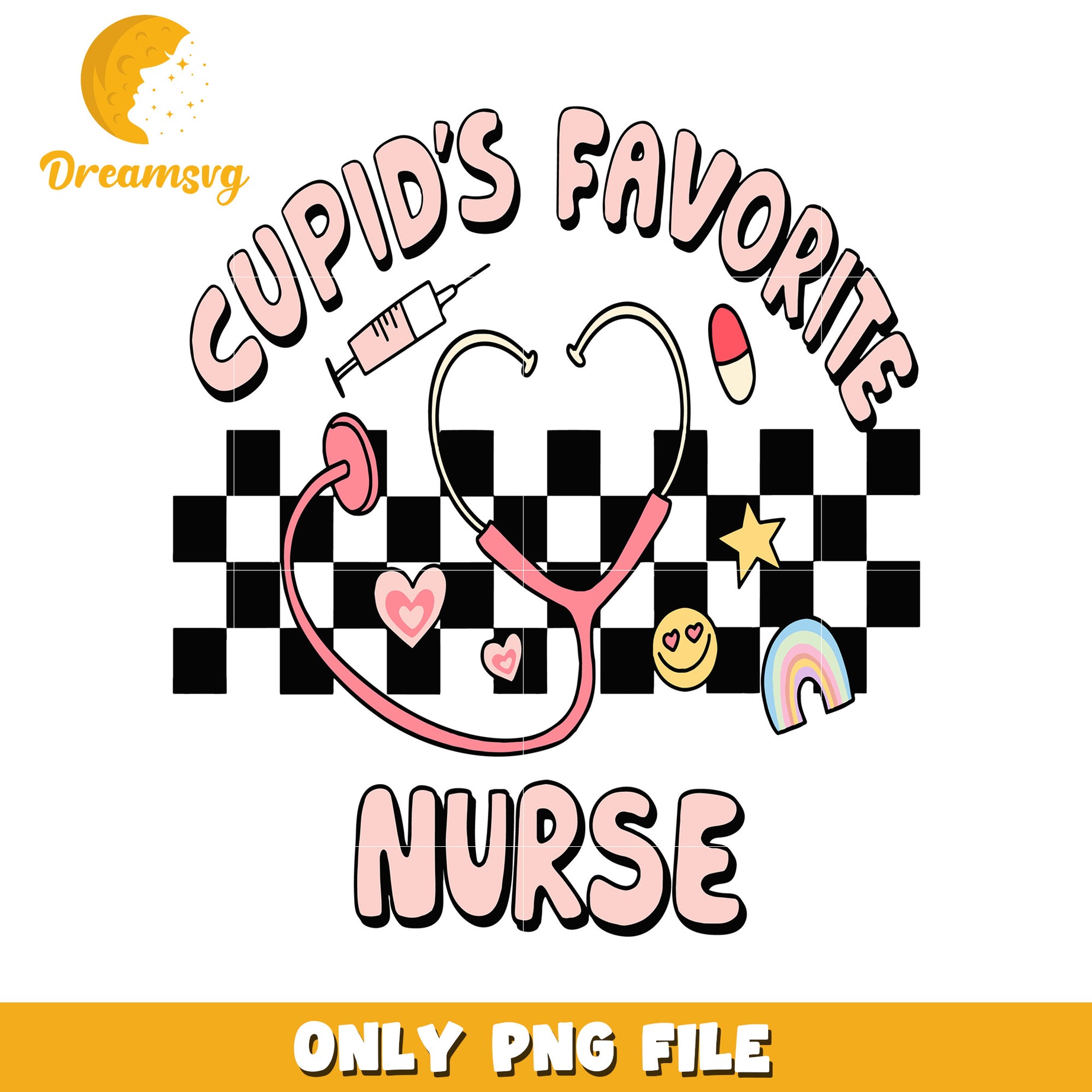 Cupids Favorite Nurse PNG