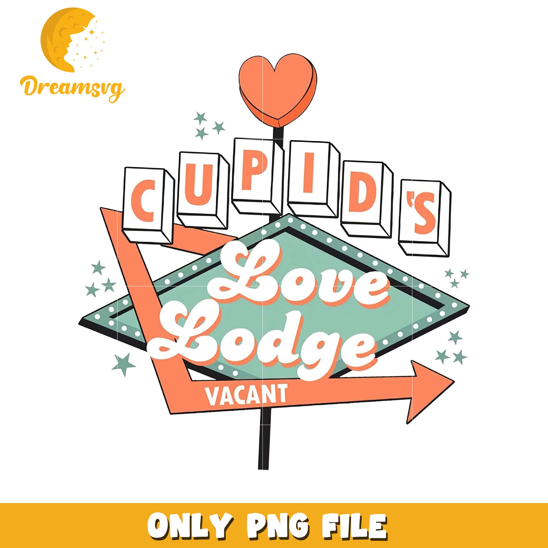 Cupids Love Lodge PNG Valentines Day