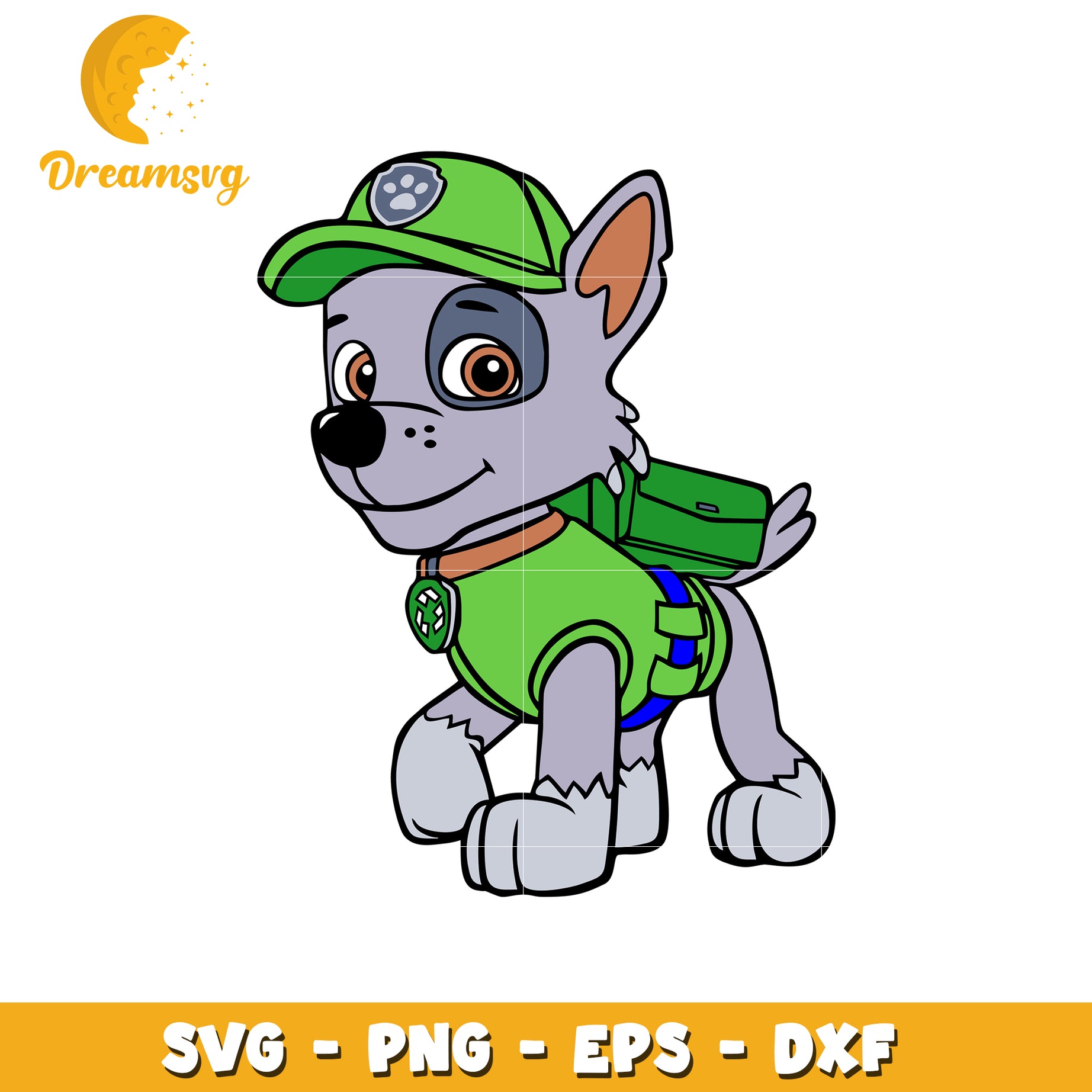 Cute Adventure Dog SVG Clipart for Crafts and Projects