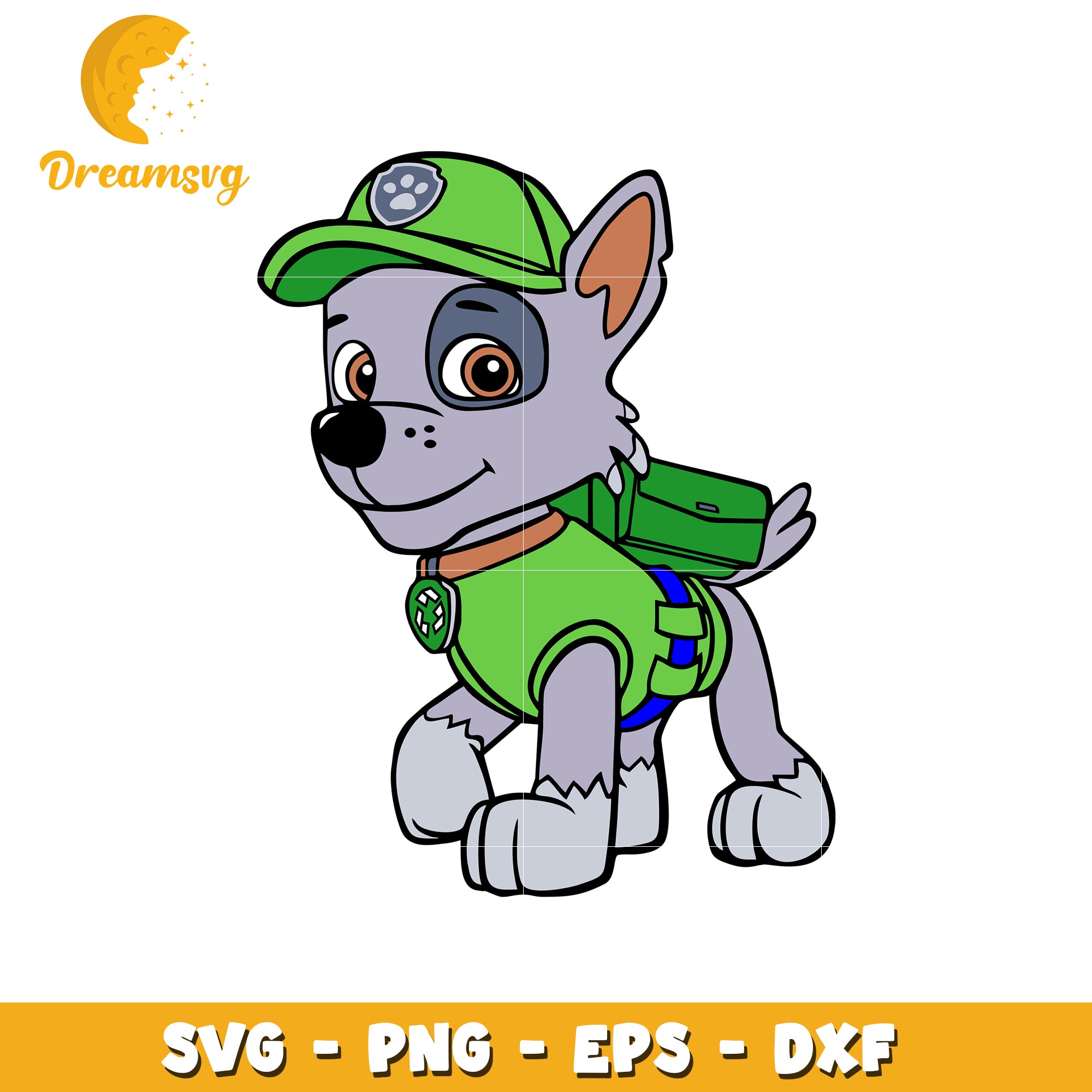 Cute Adventure Dog SVG Clipart for Crafts and Projects