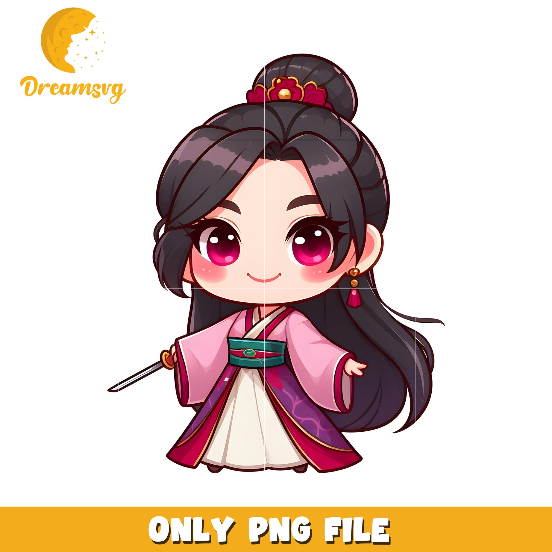 Cute Anime Girl PNG  Download