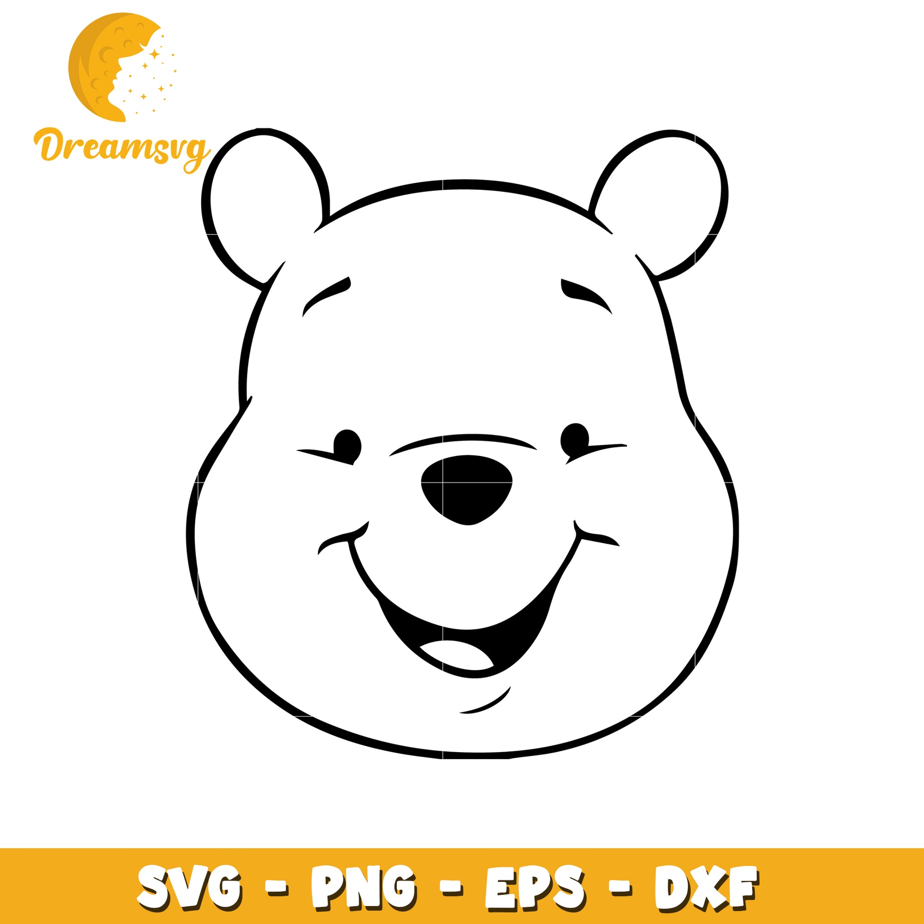 Cute Bear SVG Design for Crafts and Projects