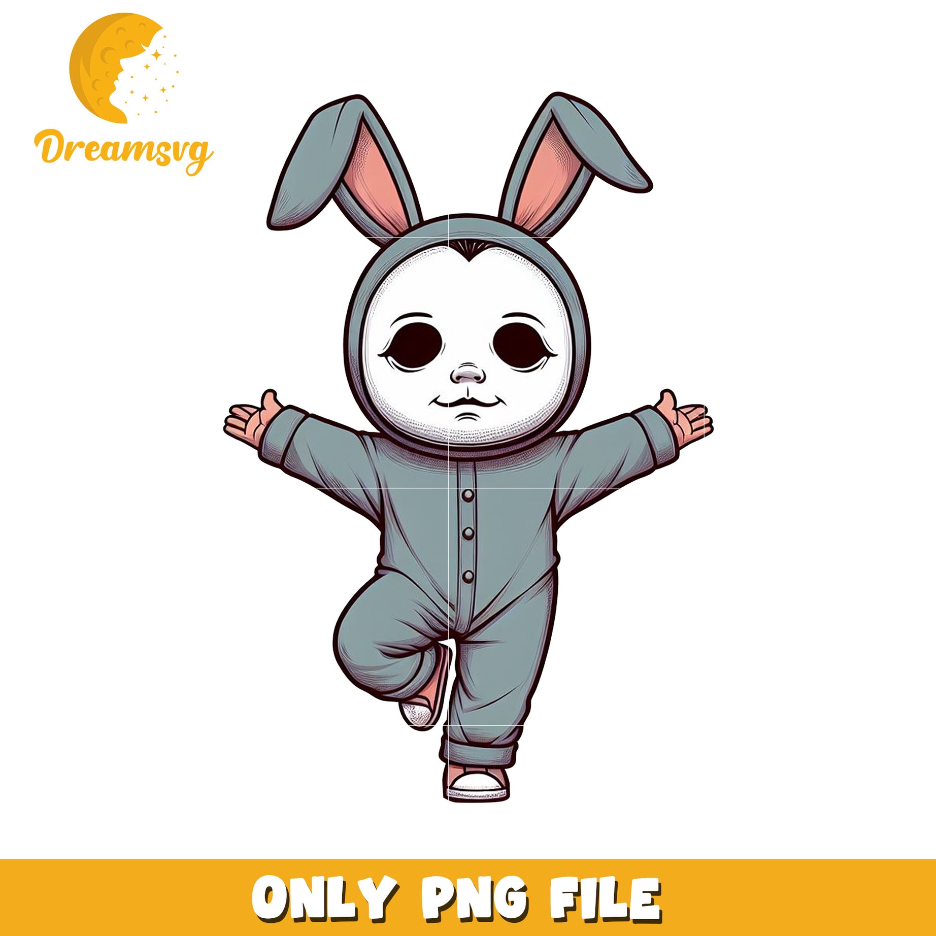 Cute Bunny Yoga PNG Clipart