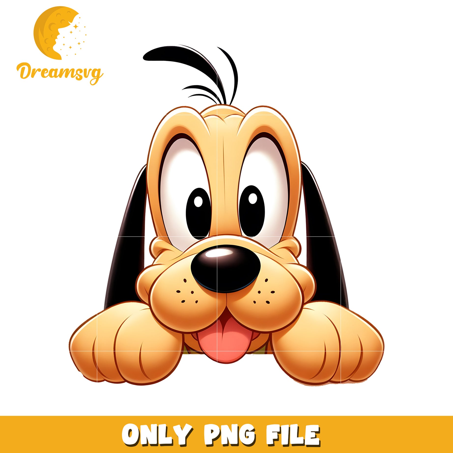 Cute Cartoon Dog PNG File Download for Fun Designs