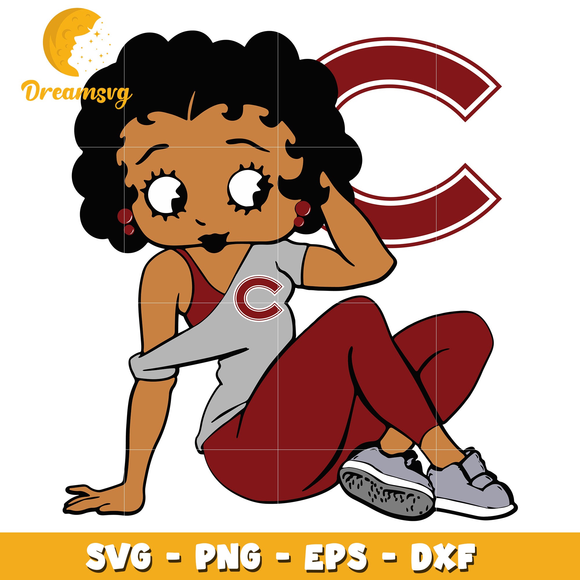 Cute Cartoon Girl SVG Design for Creative Projects and Crafts