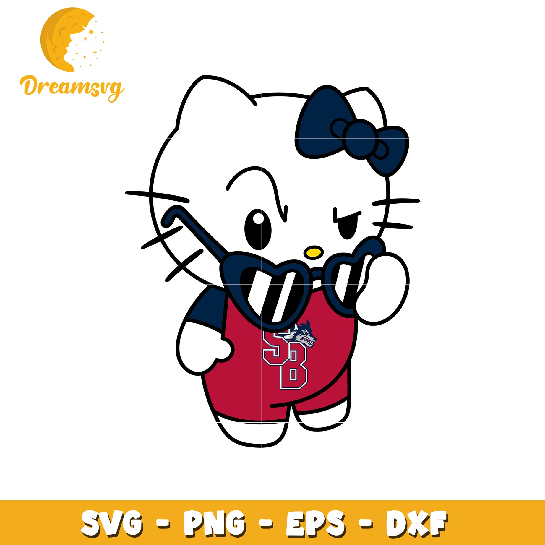 Cute Cat Character SVG Design for Fun Projects