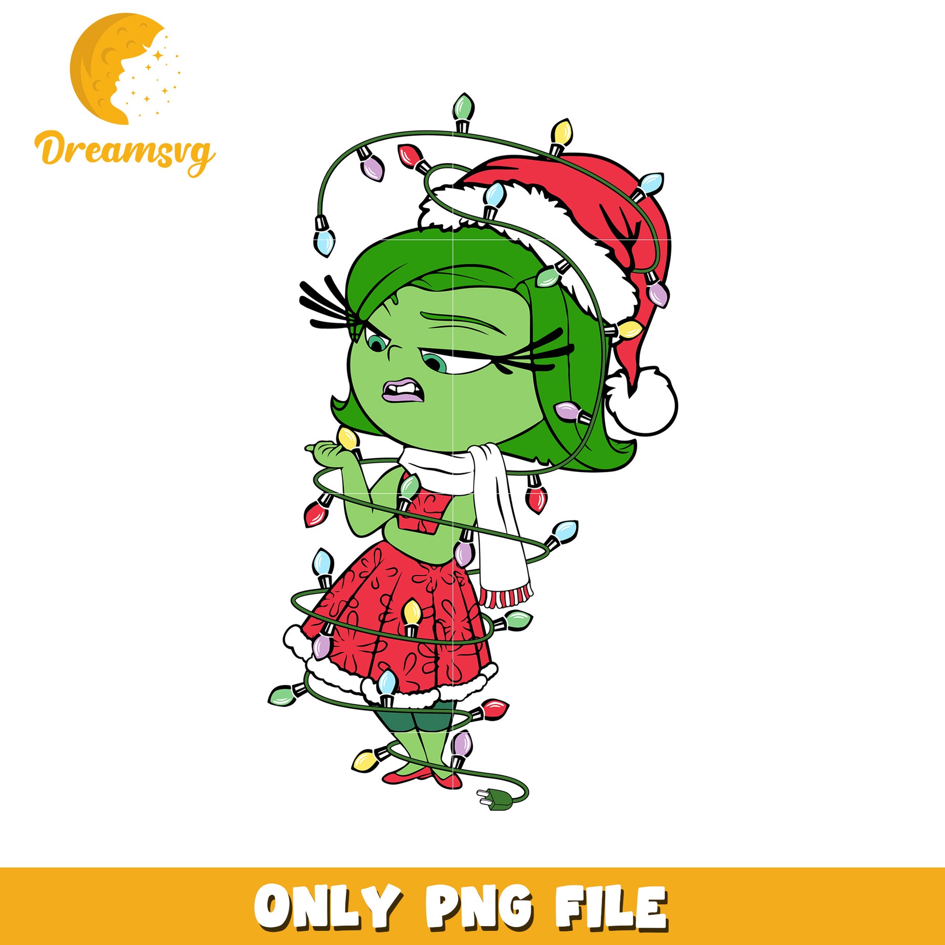 Cute Christmas Character PNG File for Holiday Fun