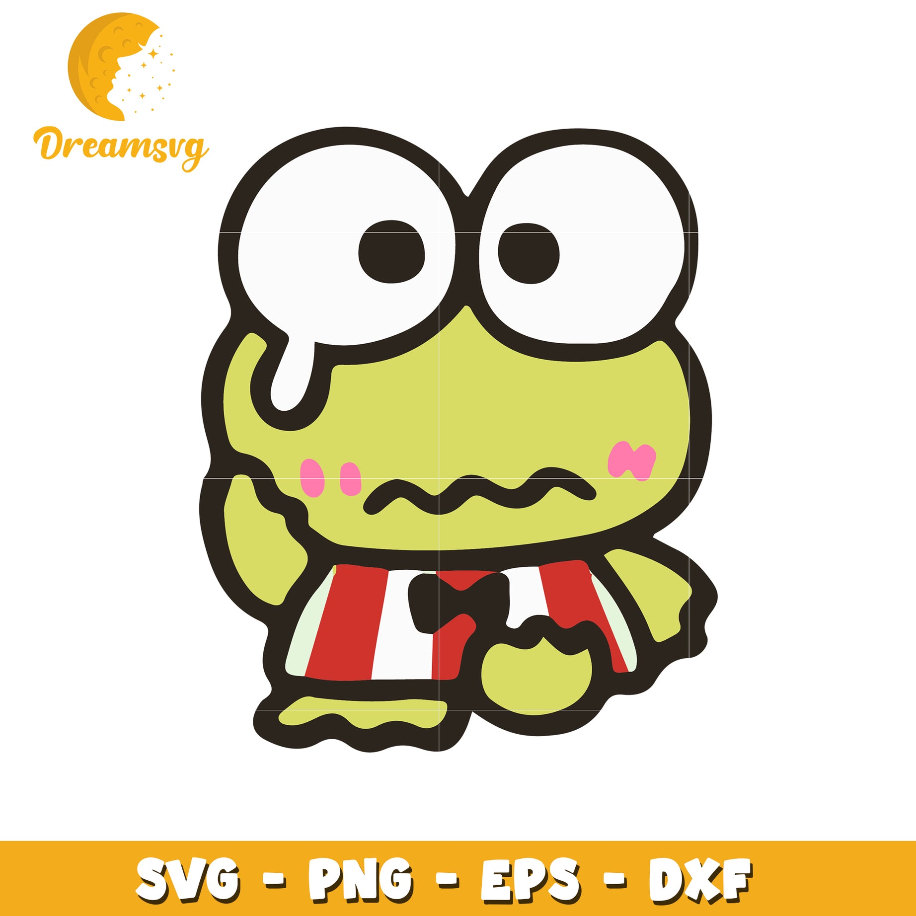 Cute Frog Character SVG Clipart for Fun Designs and Crafts
