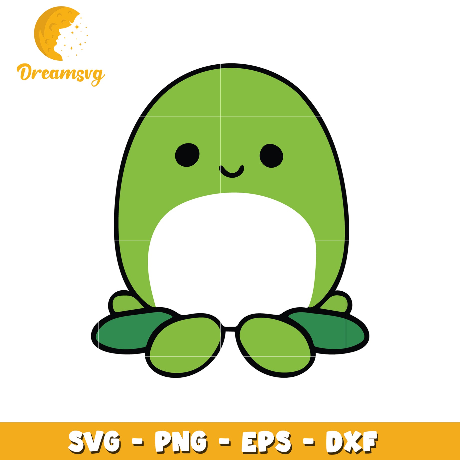 Cute Frog SVG PNG EPS DXF Files