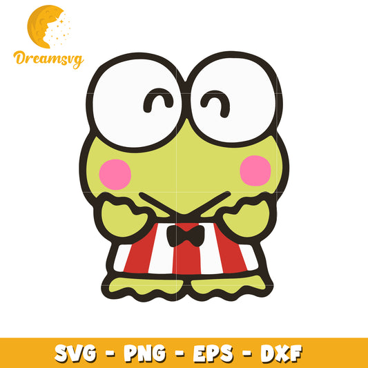 Cute Frog SVG PNG EPS DXF Files