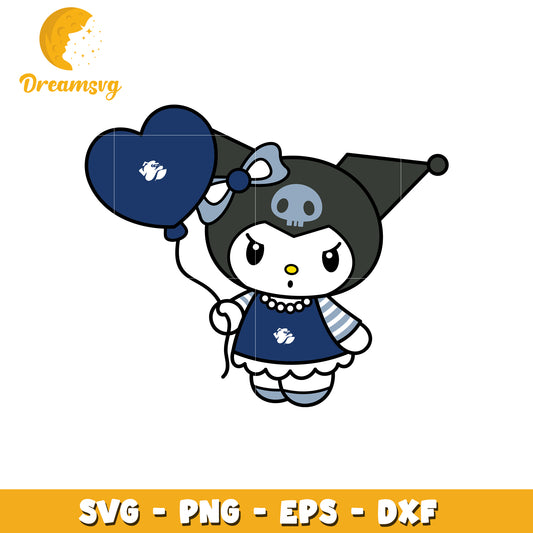 Cute Goth Girl SVG Design Download