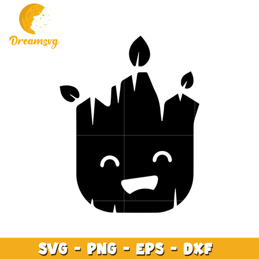 Cute Groot SVG PNG, perfect for crafting projects