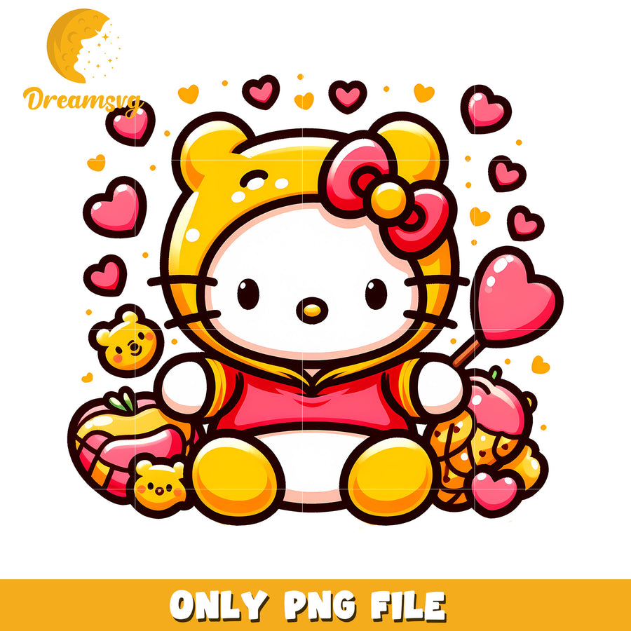 Cute Hello Kitty PNG Clipart