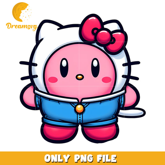 Cute Hello Kitty PNG Hoodie Design