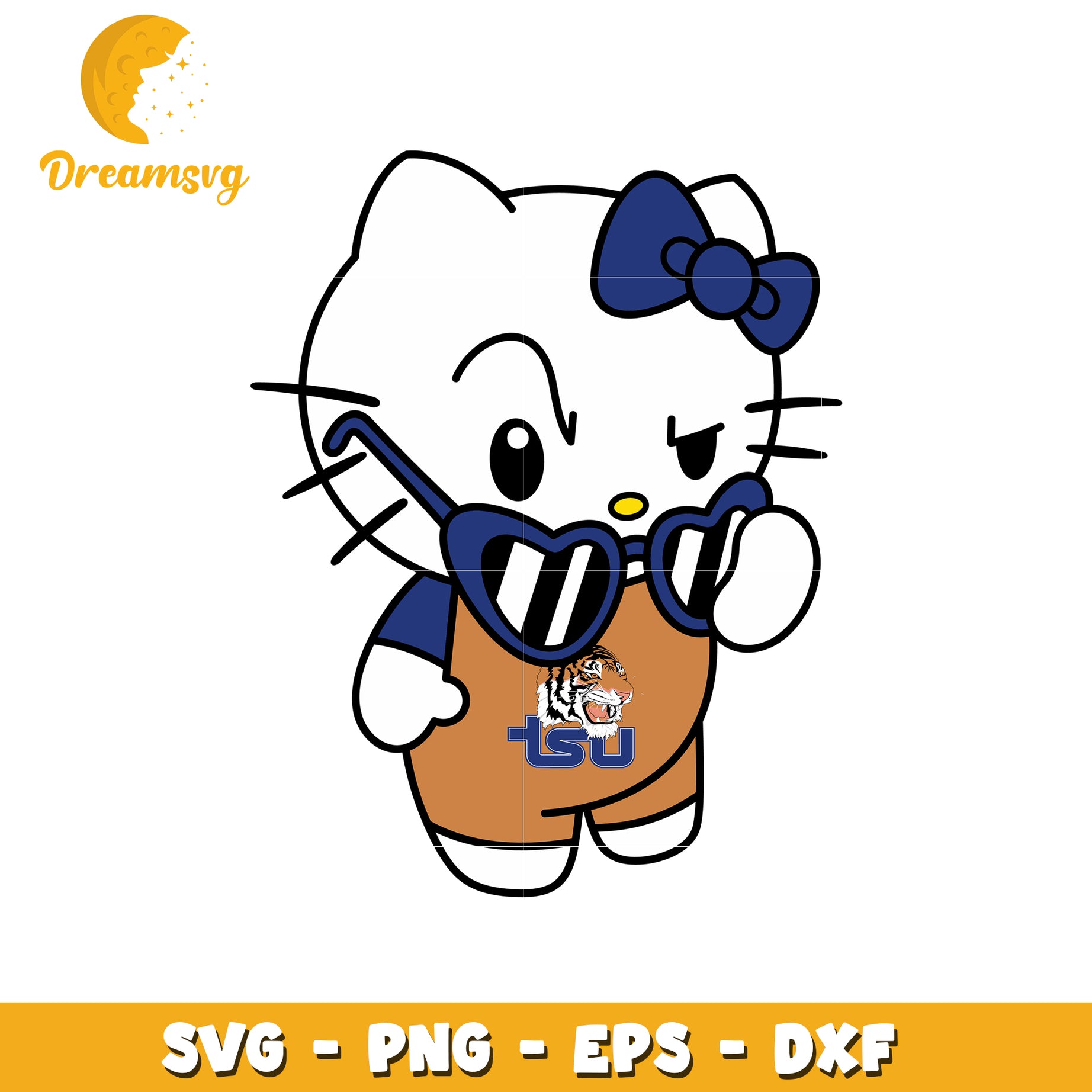 Cute Hello Kitty SVG Design for Enthusiasts and Crafts