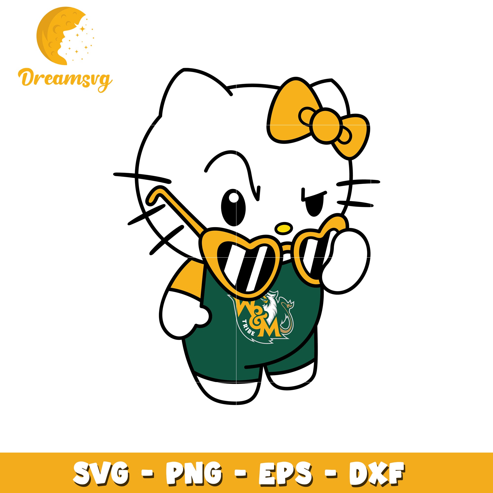 Cute Hello Kitty SVG Design for Fun Crafts