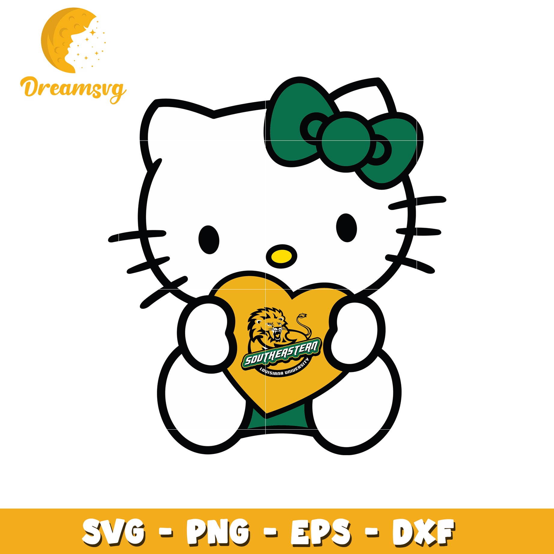 Cute Hello Kitty Southeastern SVG Design File