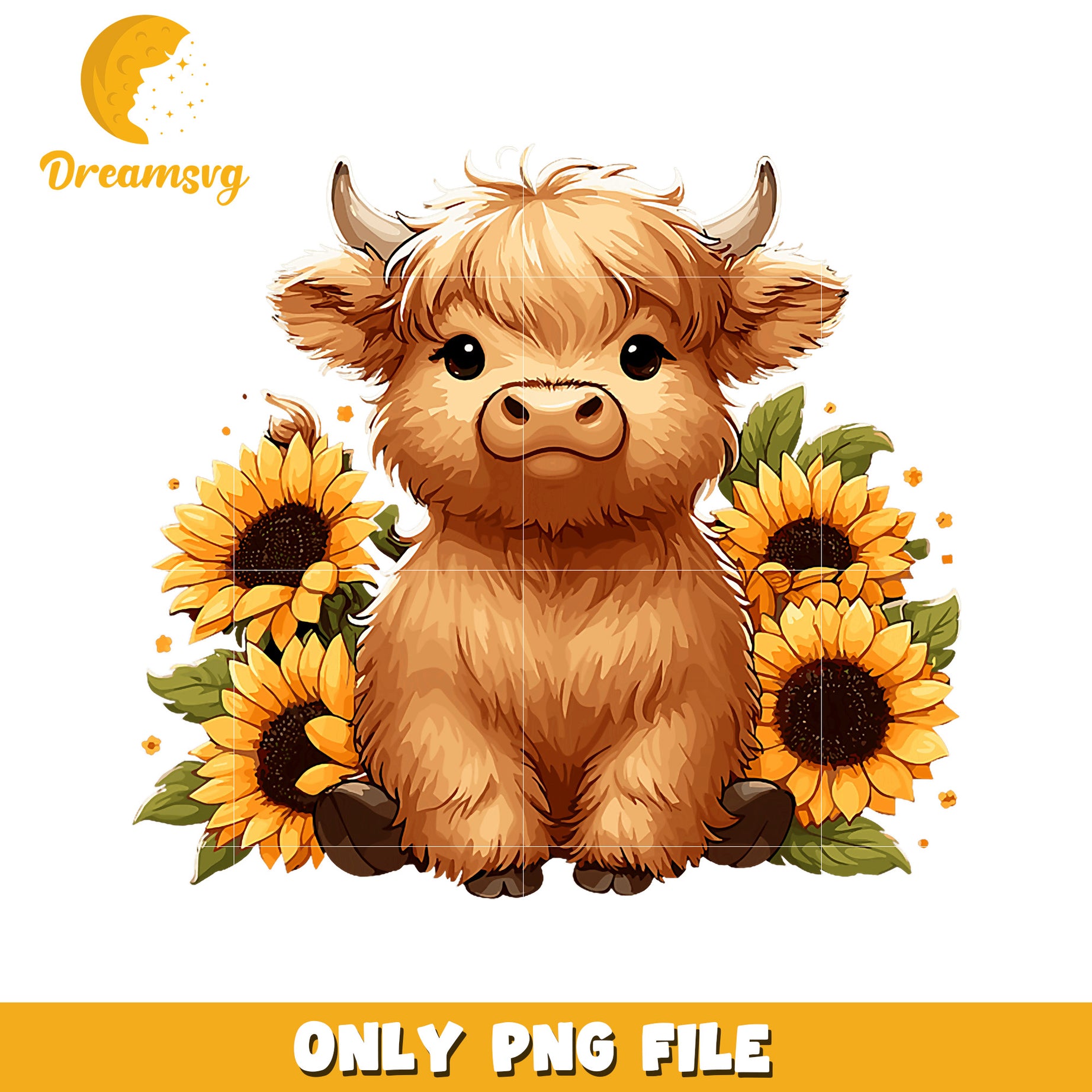 1000 Teile Puzzle 'Highland Cow Mit Sonnenblumen' Für Erwachsene – Bunte Blumen, Schmetterlinge & Tier-Motiv (60,7x60,7 Cm)