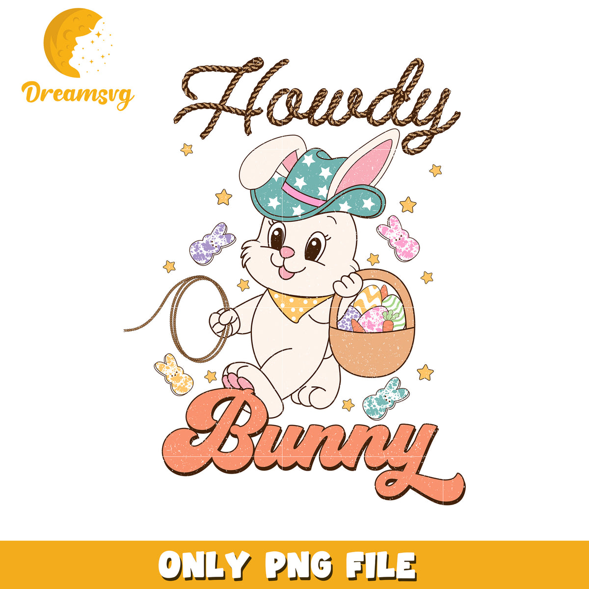 Spring Howdy Cute Howdy Chick Design for Fun Spring Celebrations PNG – DreamSVG Store
