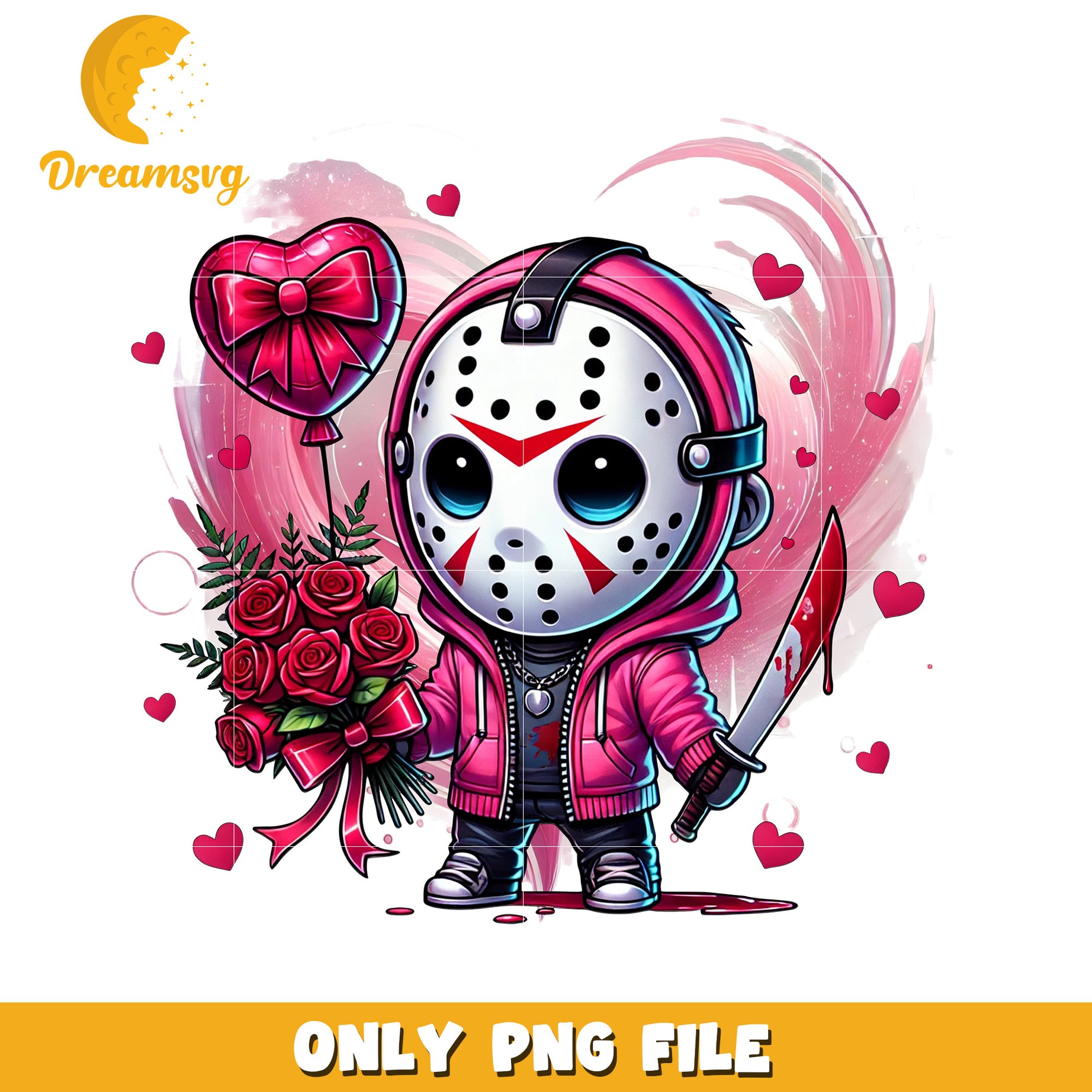 Cute Jason Valentines Day PNG