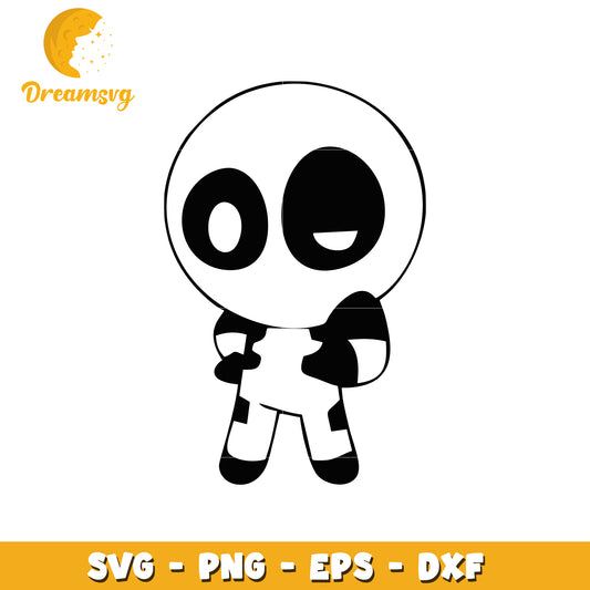 Cute Kawaii Character SVG PNG EPS DXF
