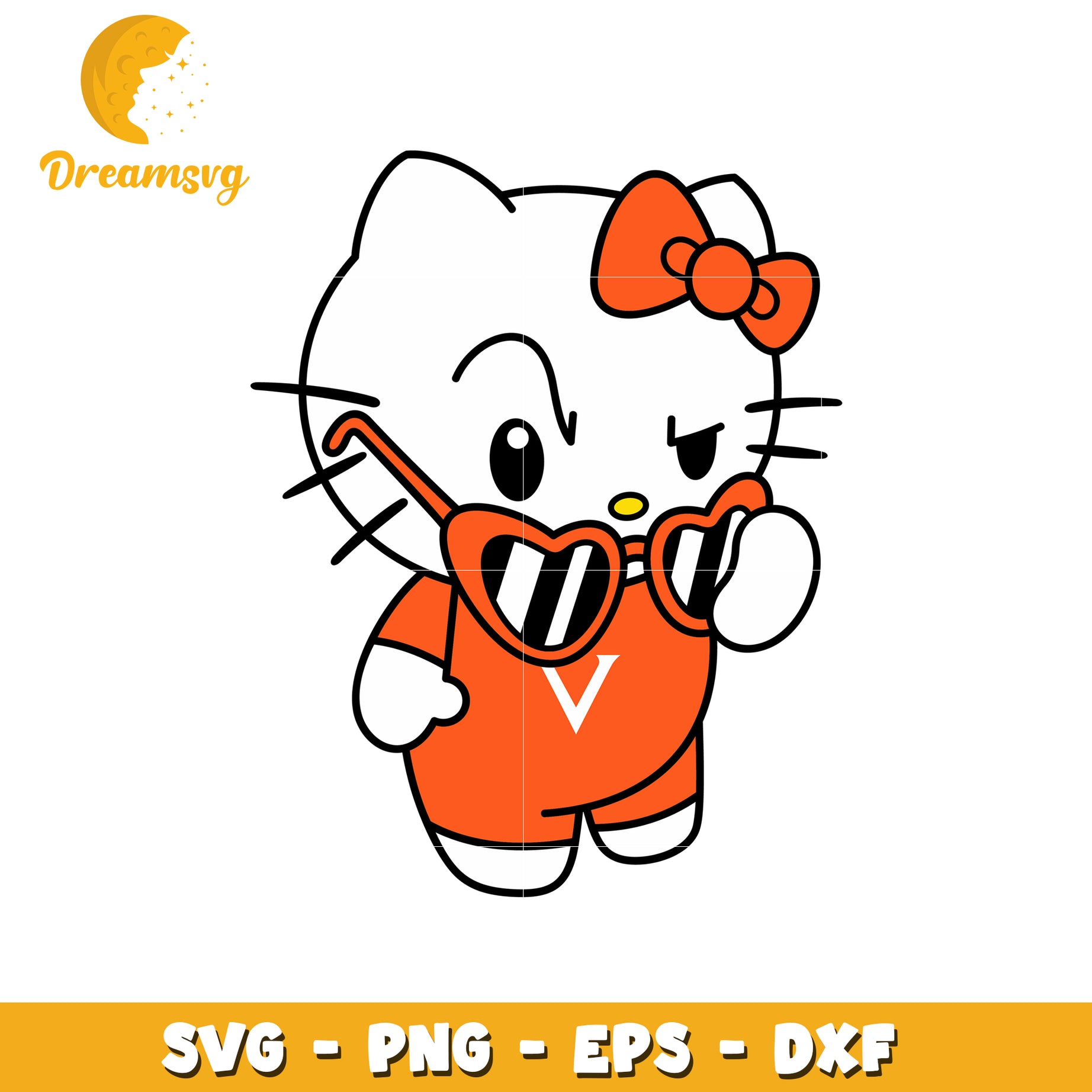 Cute Kitty SVG Design Download