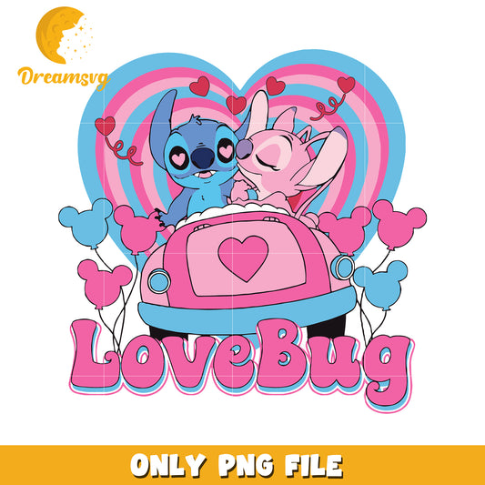 Cute Love Bug PNG Design for Creative Projects