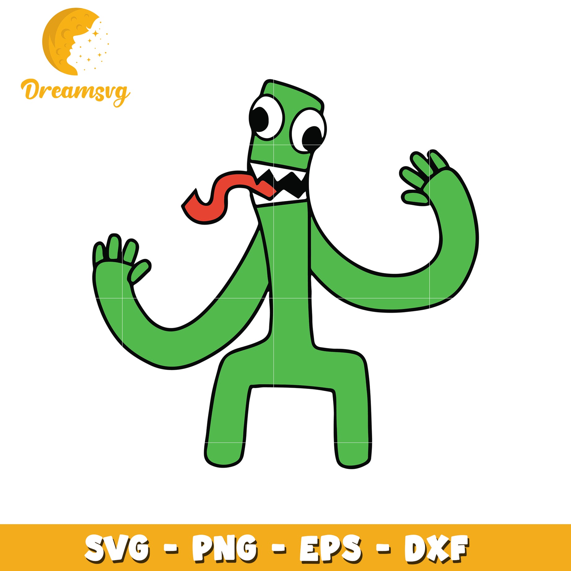 Cute Monster SVG Cut File