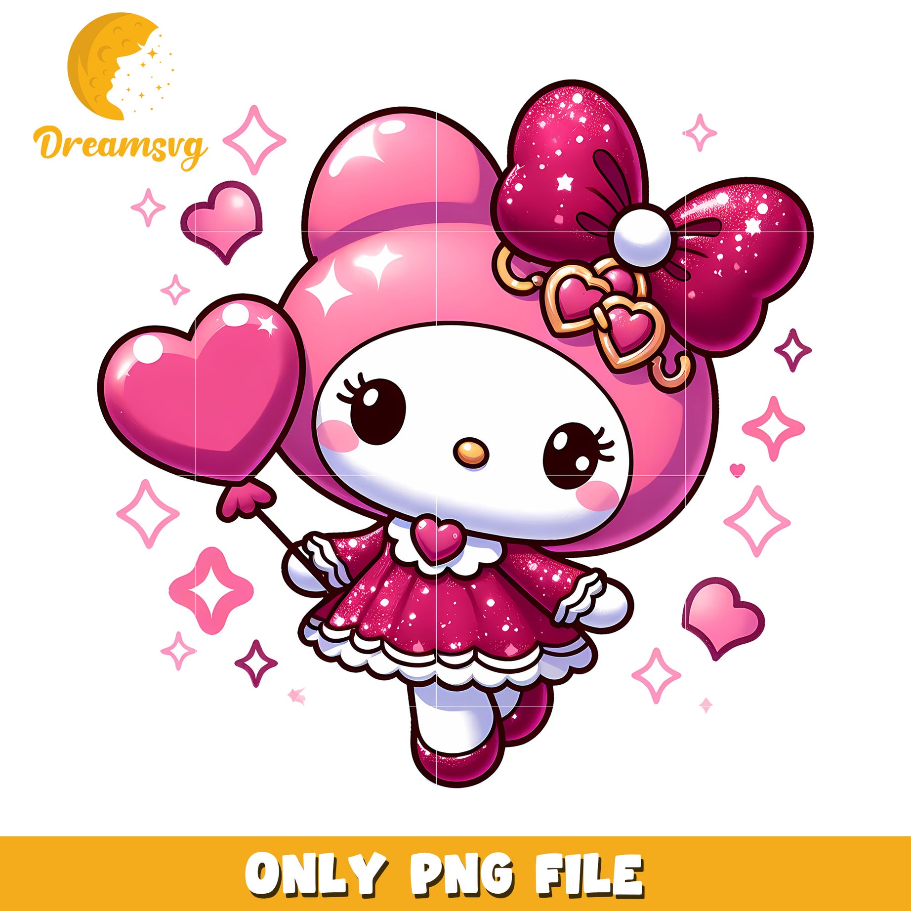 Cute My Melody PNG Image Download