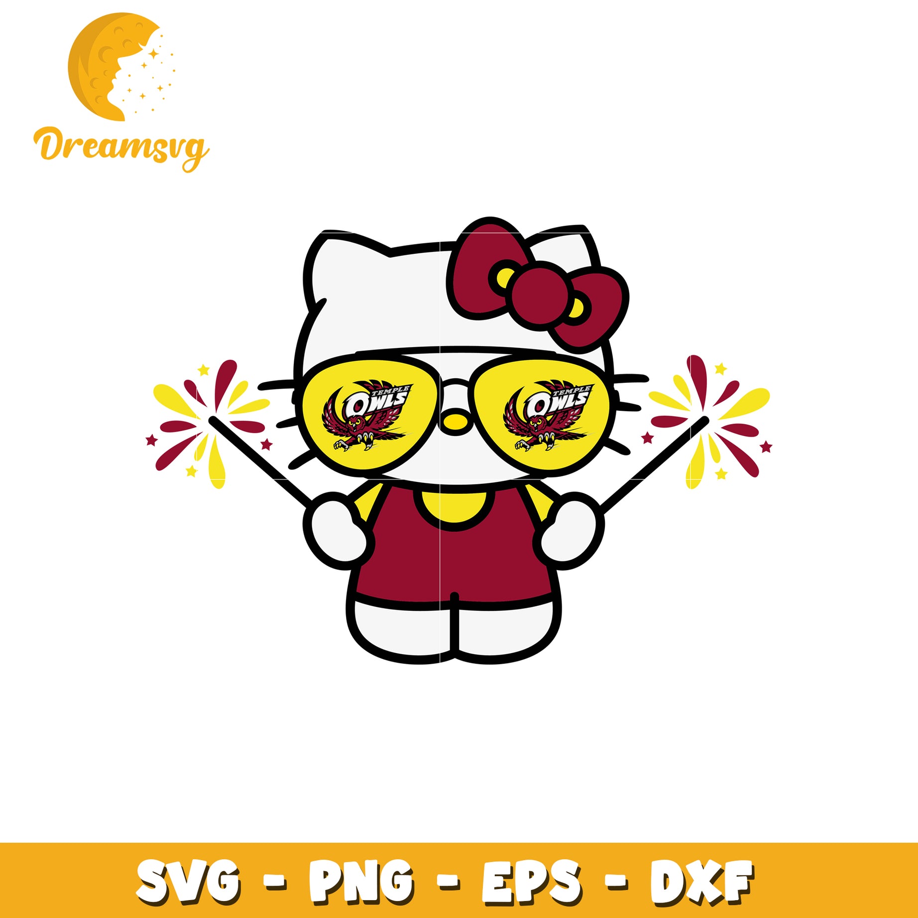 Cute Owl Themed SVG Design for Fans and Events