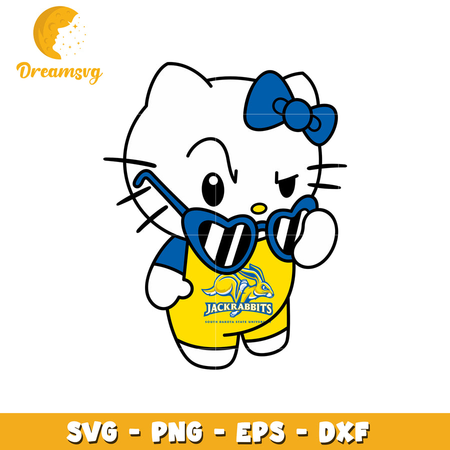 Cute SVG Design of Cool Character with Sunglasses