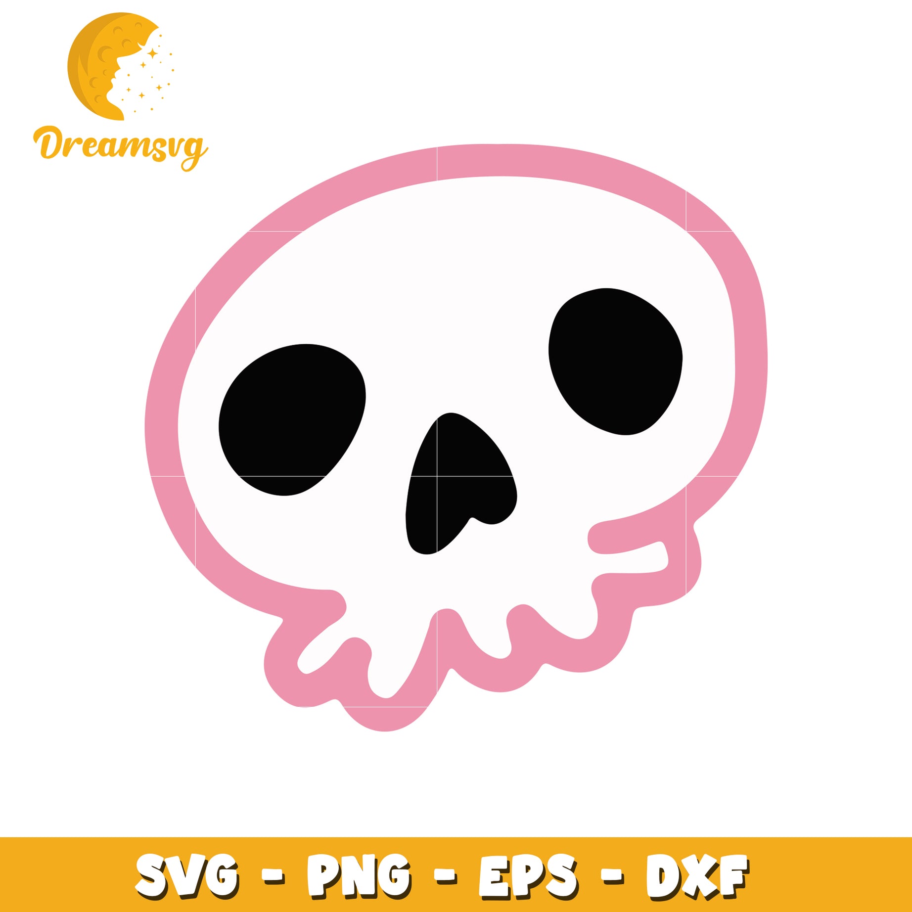 Cute Skull SVG Graphic for Crafting and Design Projects