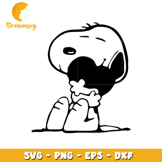 Cute Snoopy SVG Clipart for Crafting and Design