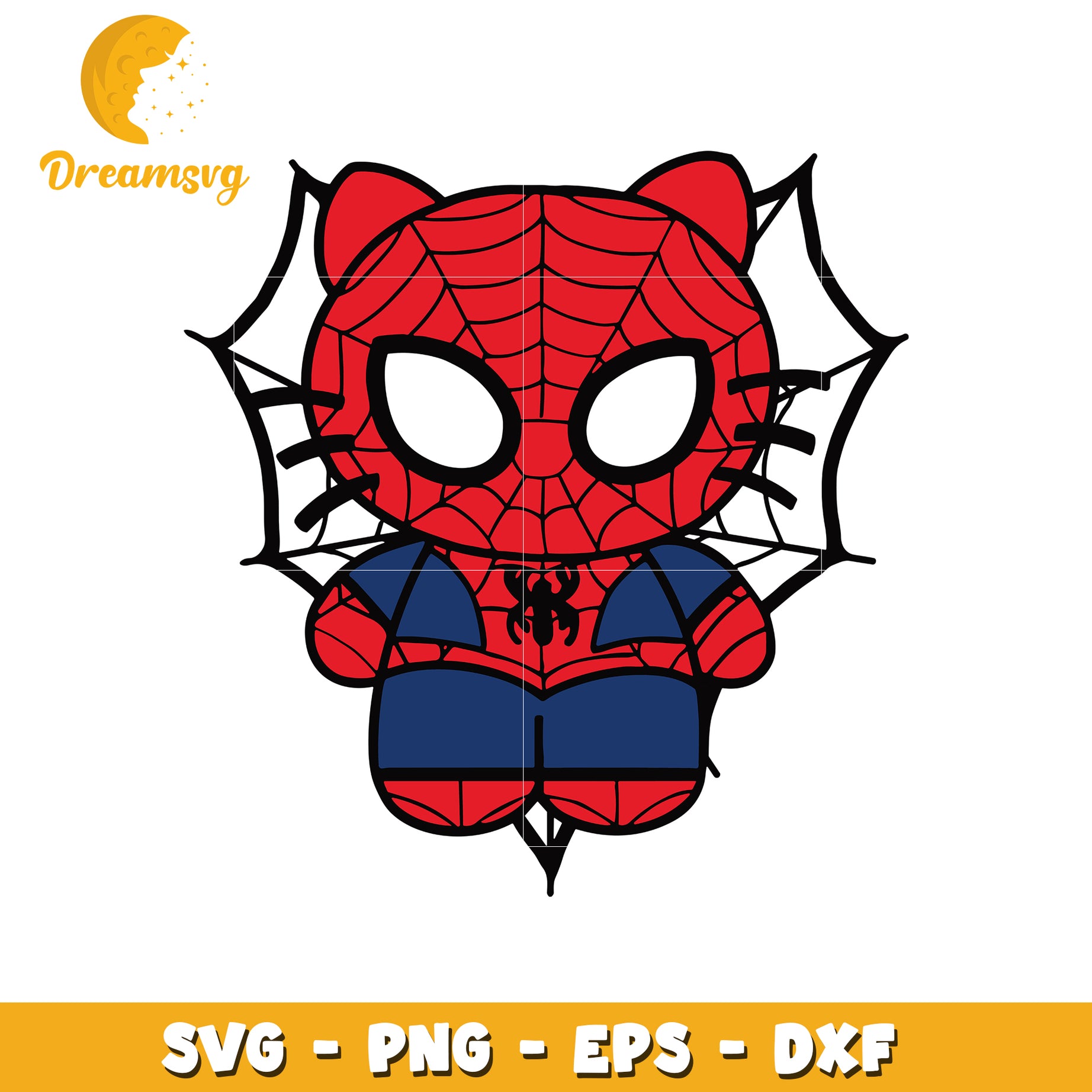 Cute Spider Cat SVG Graphic for DIY Crafts and Projects