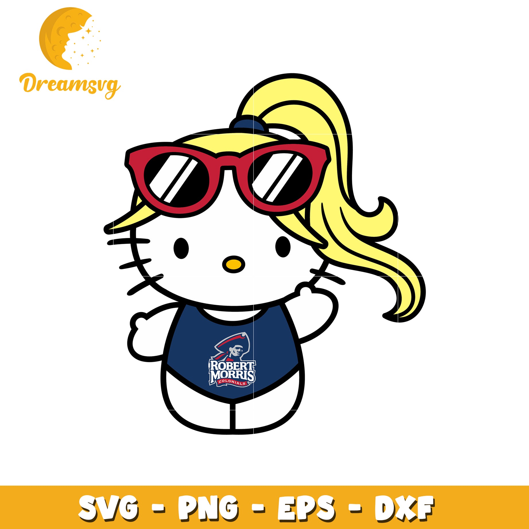 Cute Summer SVG Design of a Stylish Character