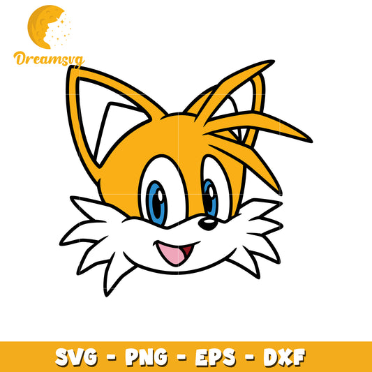 Cute Tails Character SVG for Crafting and Design Projects
