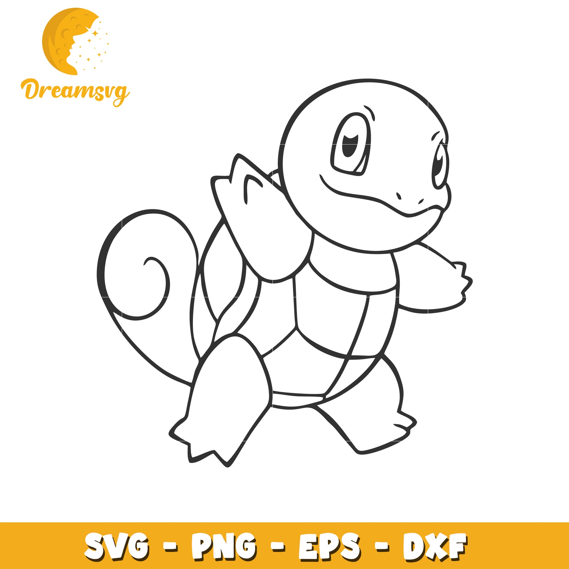 Cute Turtle SVG Cut File