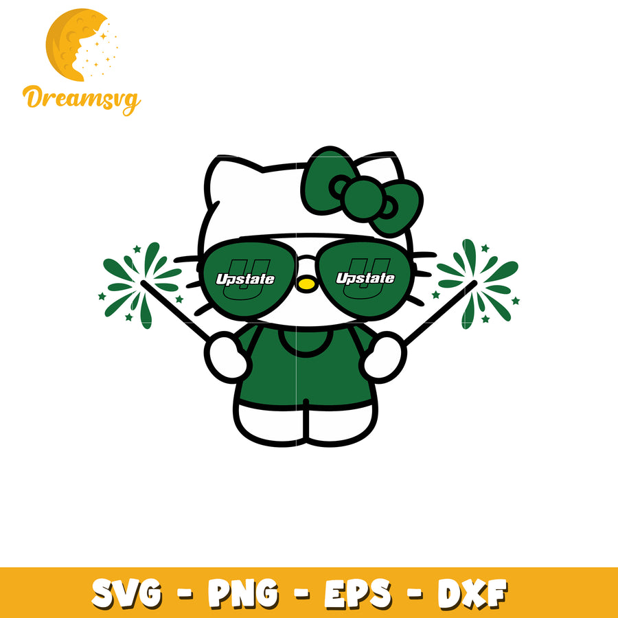 Cute Upstate Hello Kitty SVG Design for Fans