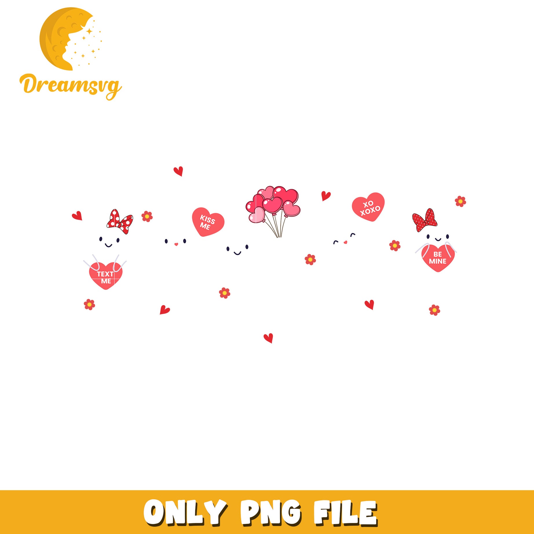 Cute Valentines PNG Clipart