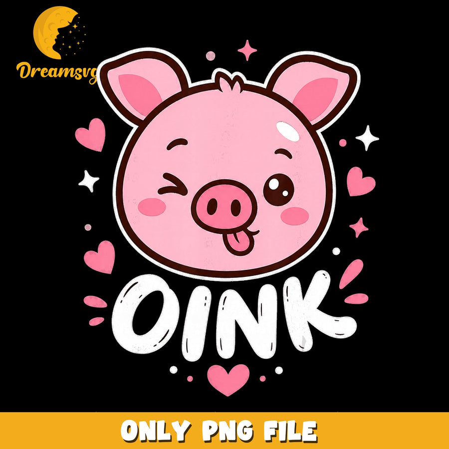 Cute Pig PNG, Playful Design, Animal Lover PNG