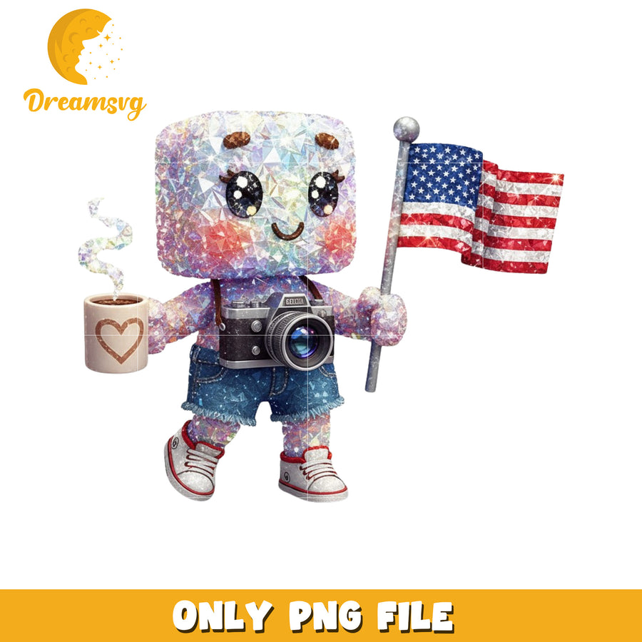Cute american mashmelo png, puerto rico pride png, super bowl 2026 png