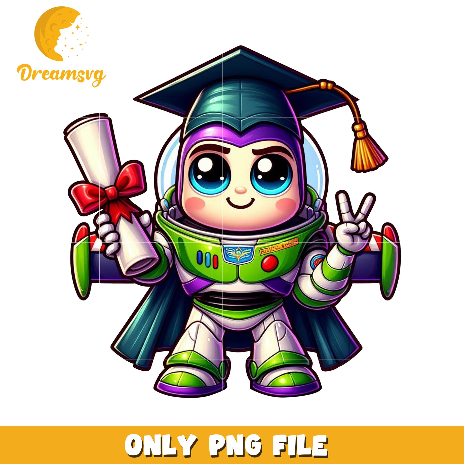 Cute buzz lightyear graduation png, toy story buzz png, toy story png