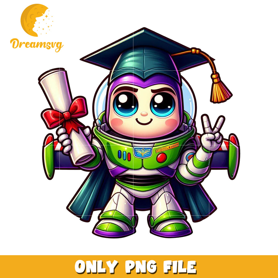 Cute buzz lightyear graduation png, toy story buzz png, toy story png