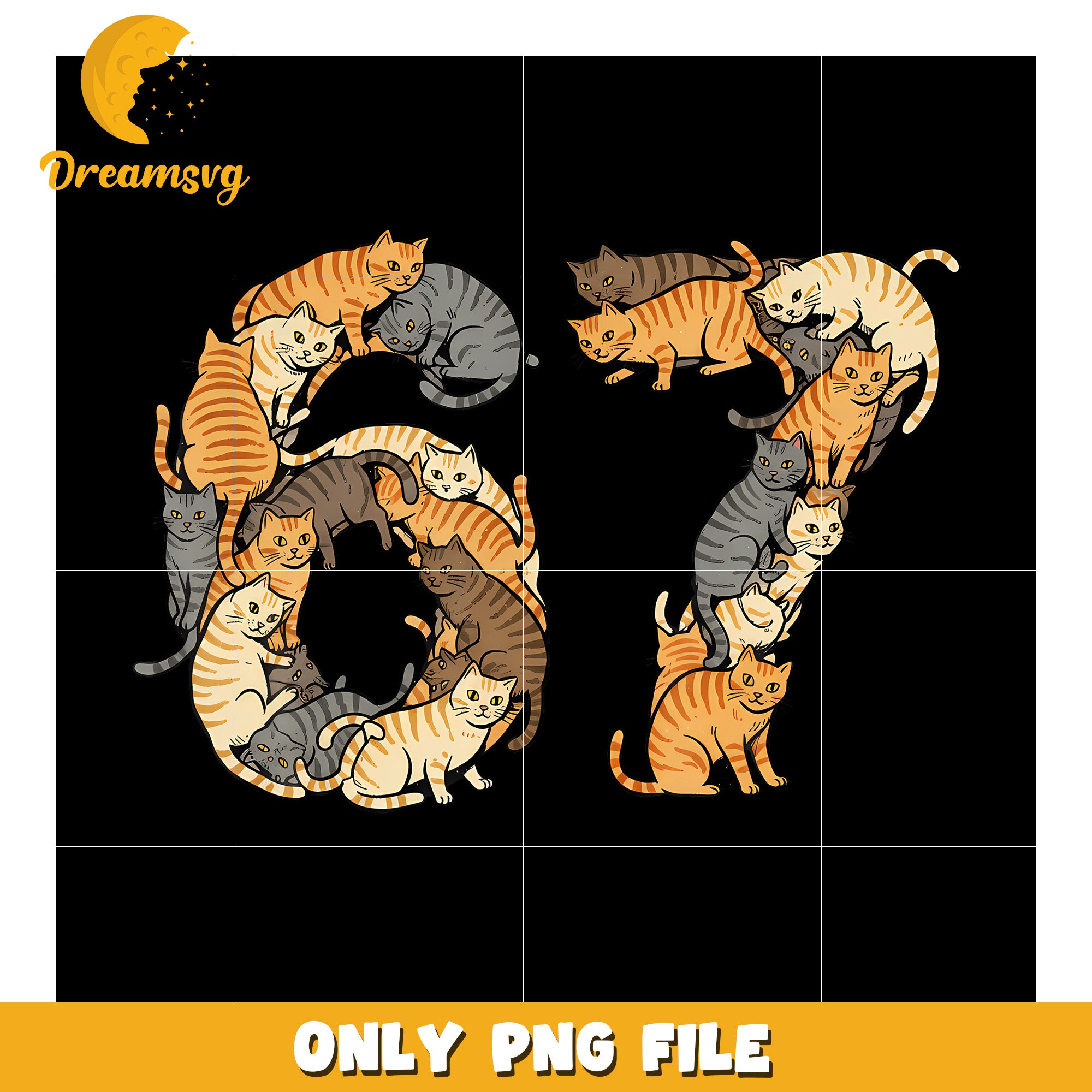 Cute cats 67 png, funny cats png, trending quotes png