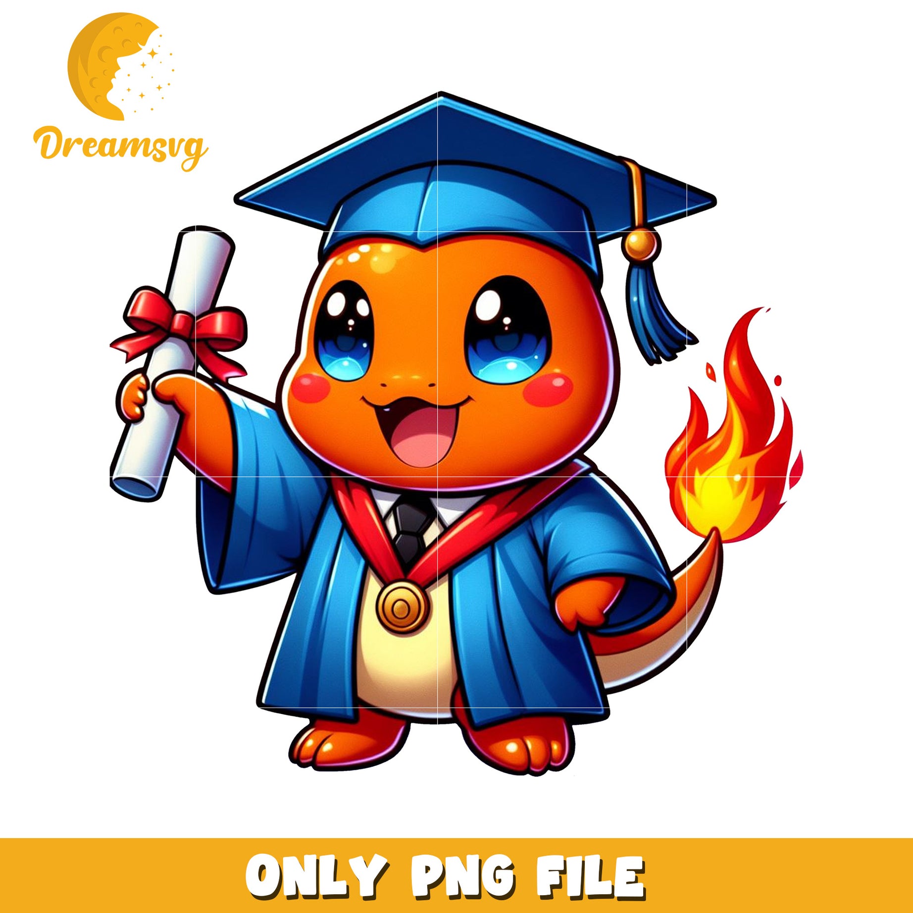 Cute charmander graduation png, pokemon charmander png, cute pokemon png