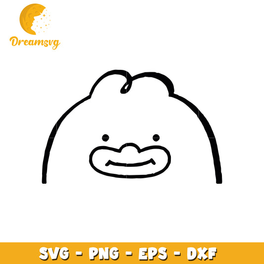 Cute chicken design svg, cute chicken svg, chicken cartoon svg