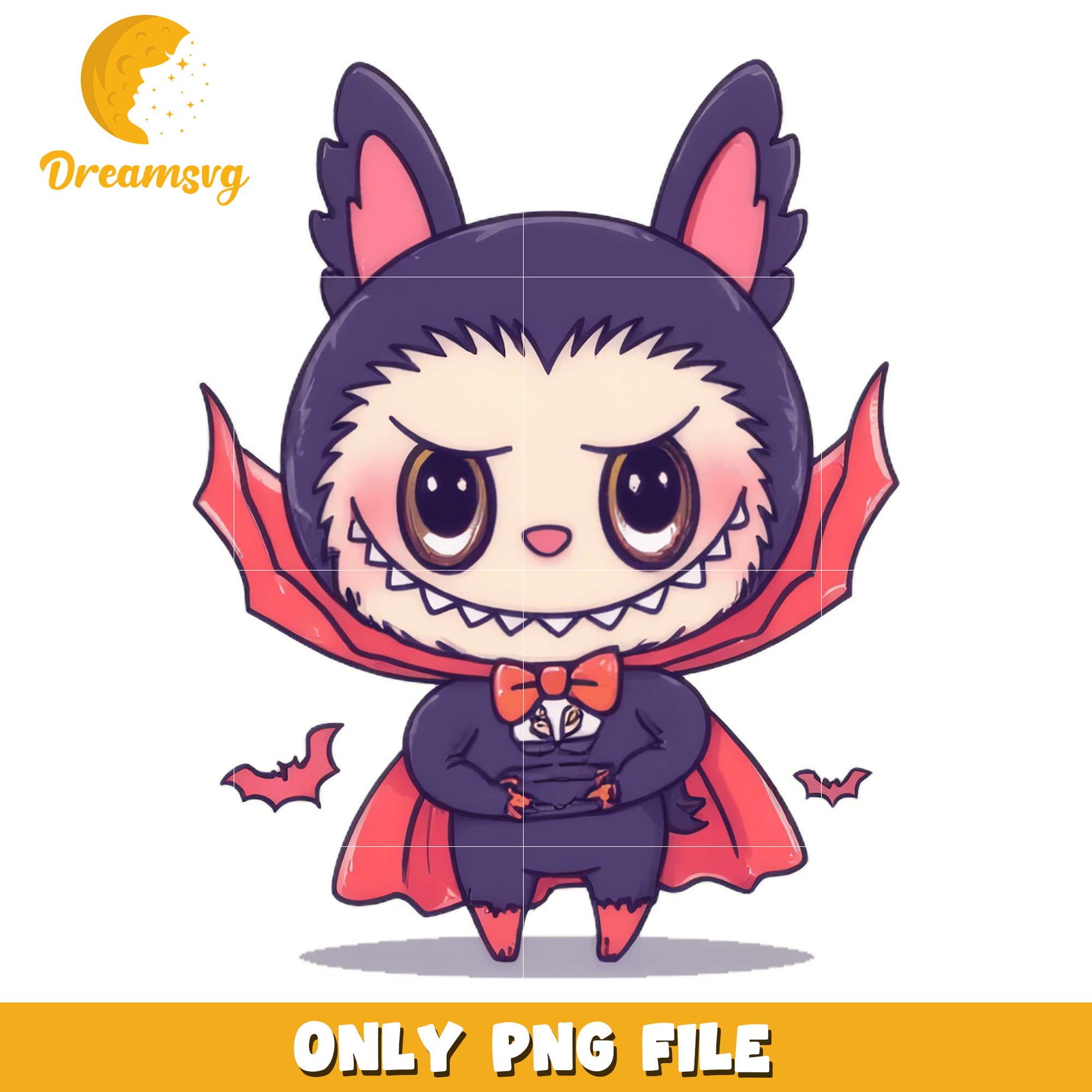Cute dracula png, halloween cartoons png, halloween labubu​ png