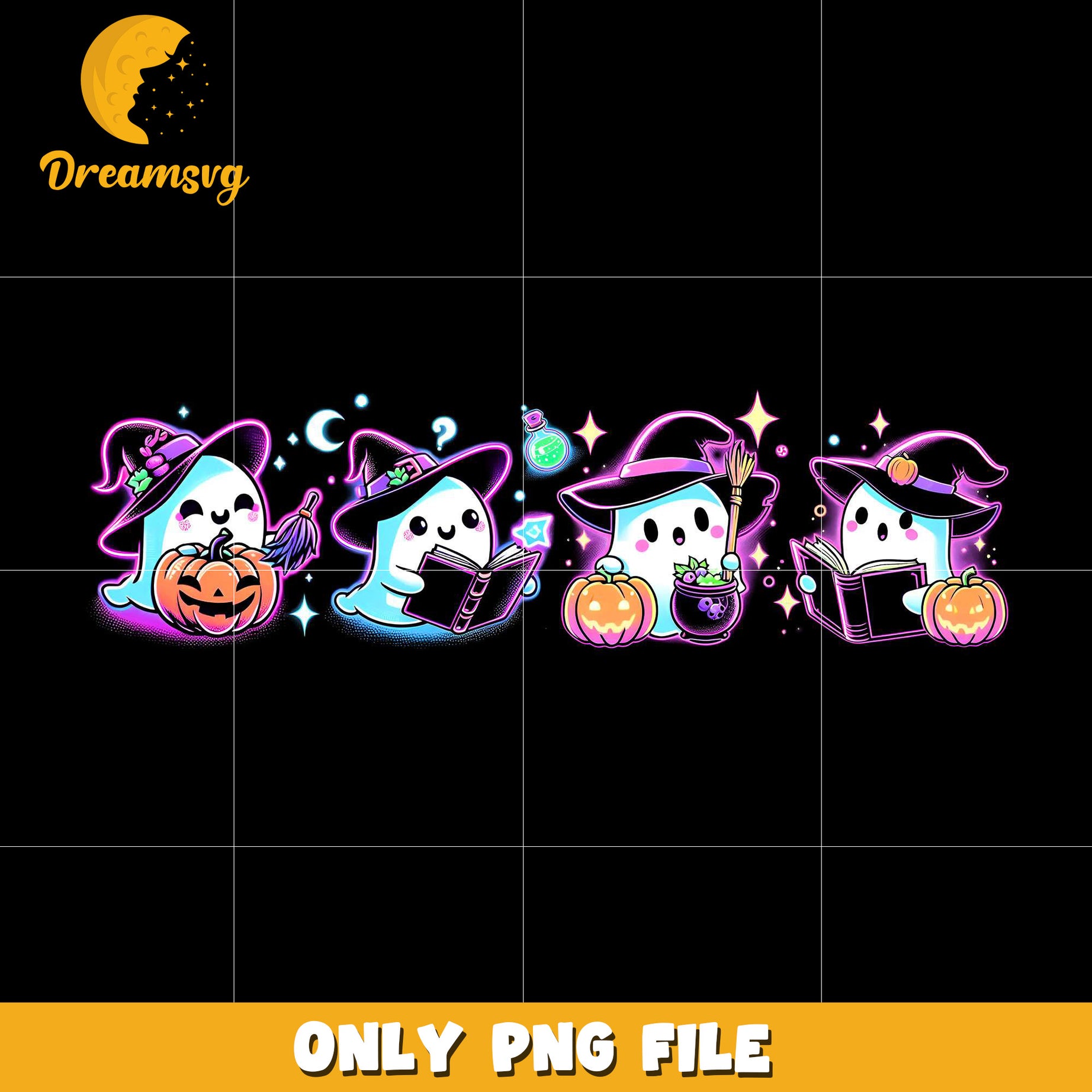 Cute halloween ghouls png, halloween horror night png, halloween png